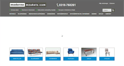 Desktop Screenshot of modernemeubels.com