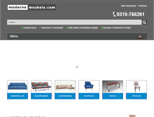 Tablet Screenshot of modernemeubels.com